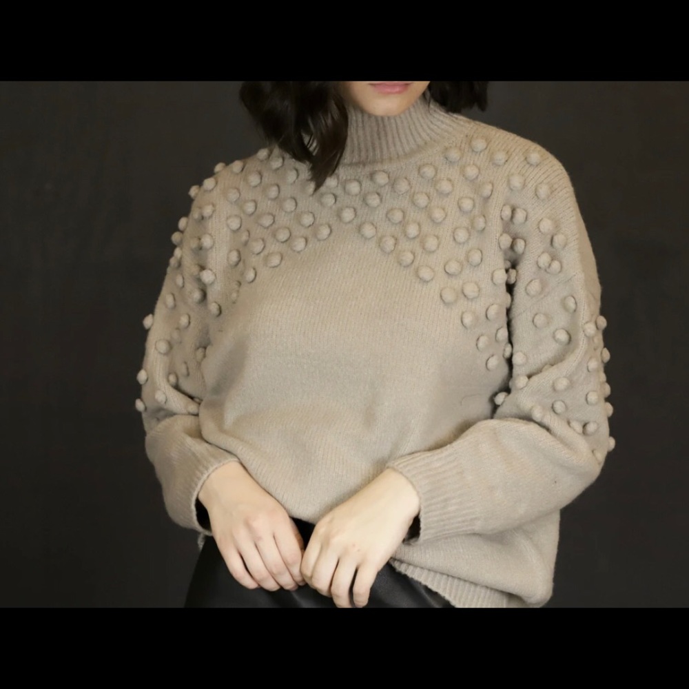 Pom Sweater